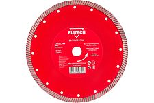 Elitech 1820.058700 диск алмазный турбо 230х22,2 сухой рез