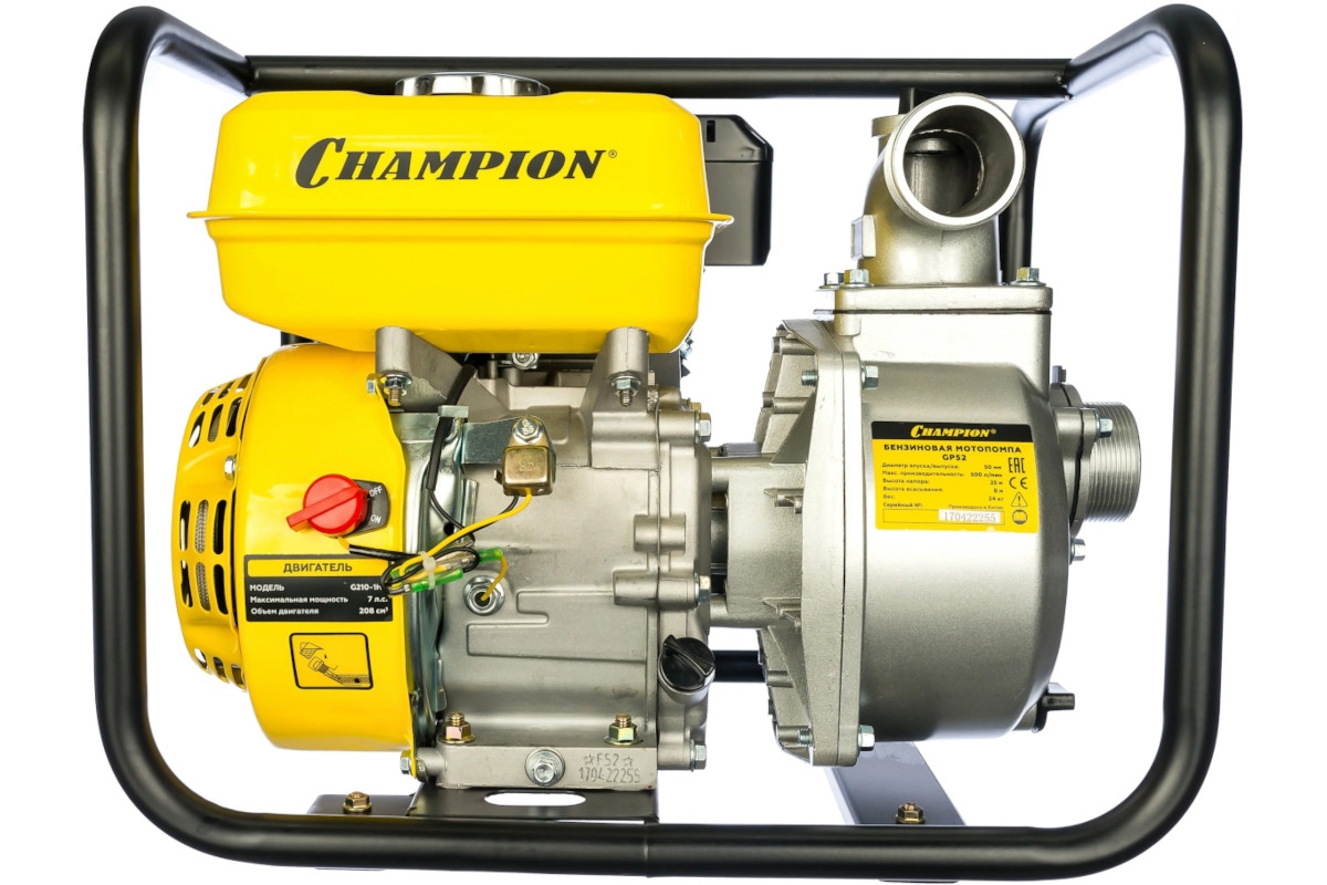 Champion GP52 мотопомпа