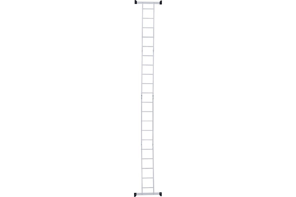 Новая высота 1320405 лестница-трансформер алюминиевая 4х5