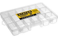 Stayer Handy-11 пластиковый органайзер с 18 ячейками 38051-11_z01