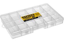 Stayer Handy-15 пластиковый органайзер с 24 ячейками 38051-15_z01