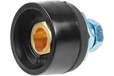 Solaris WA-2475 разъём сварочный панельный 10-25мм2 DX25 (мама)