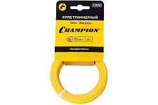 Champion C7075 корд триммерный 2,0мм х 15м (звезда) Star в мотке