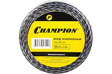 Champion C7138 корд триммерный 2.7мм х 15м (витой) Twist