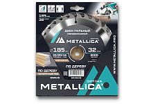 Metallica 902646 диск пильный 185x30/20/16 Optima