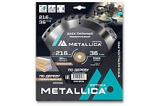 Metallica 902806 диск пильный 216x30 Optima