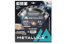 Metallica 902882 диск пильный 255x30/25,4 Optima