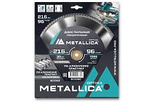 Metallica 903360 диск пильный 216х30 Optima