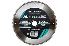 Metallica 903384 диск пильный 255х30/25,4 Optima