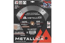 Metallica 909485 диск пильный 305x30/25,4мм Ultra
