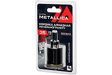 Metallica 901823 коронка алмазная (35мм) в сборе для дрели
