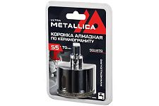 Metallica 901878 коронка алмазная 55мм в сборе для дрели Ultra