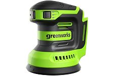 Greenworks 3100907 эксцентриковая шлифмашина аккумуляторная Greenworks 3100907 эксцентриковая шлифмашина аккумуляторная