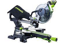 Greenworks 1501707UH пила торцовочная аккумуляторная GD24MS216