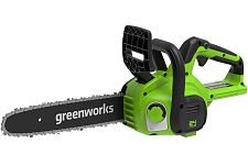 Greenworks 2007707UH пила цепная аккумуляторная G24CS25