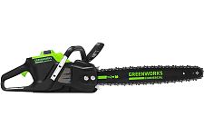 Greenworks 2008307 пила цепная аккумуляторная GD82CS51 82V