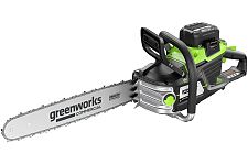 Greenworks 2009607 пила цепная аккумуляторная OCS600