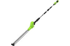 Greenworks 2301907 садовые ножницы для изгороди штанговые аккумуляторные G24PH511