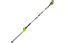 Greenworks 2302007 садовые ножницы для изгороди штанговые аккумуляторные G40HT511