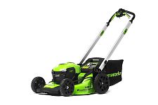 Greenworks 2517407UH газонокосилка аккумуляторная самоходная GD40LM48SP