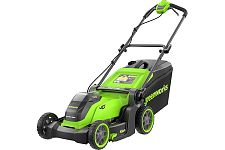 Greenworks 2521007UG газонокосилка аккумуляторная GD40LM411