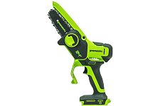 Greenworks G24MCS10LK4 мини пила цепная аккумуляторная 2008207UB