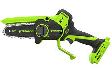 Greenworks CS2410AA1 мини пила цепная аккумуляторная CS2410A