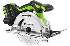 Greenworks 1501607CUG пила дисковая аккумуляторная