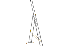 Алюмет 9314 лестница 3х14