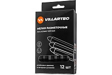 Villartec 5009210000 мелки чёрные 12шт.