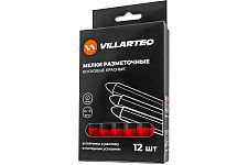 Villartec 5009230000 мелки красные 12шт.