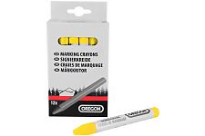 Oregon 295363 Маркировочный мелок 12 шт., жёлтый