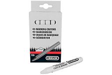 Oregon 295364 Маркировочный мелок 12шт., белый