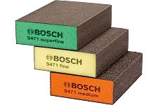 Bosch 2.608.621.253 набор губок шлифовальных Best for Flat and Edge