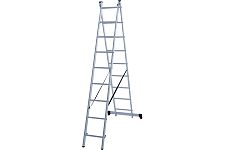 Новая высота 1220209 лестница алюминиевая 2х9