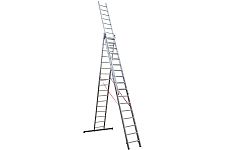 Новая высота 3231317 лестница алюминиевая 3х17