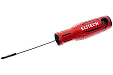 Elitech 211301 отвертка PZ0 х 75мм