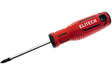 Elitech 211302 отвертка PZ1 х 75мм
