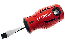 Elitech 211104 отвертка SL6 х 38мм