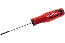 Elitech 211201 отвертка PH0 х 75мм
