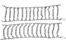 Elitech 1510.000100 цепи на колеса 13'' комплект