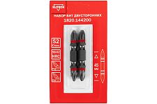 Elitech 1820.144200 биты двухсторонние 2шт. PH2хPZ2 45мм, сталь S2