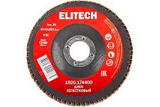 Elitech 1820.174400 круг лепестковый 125х22.2мм, Р36