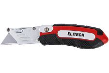 Elitech 410501 нож строительный складной