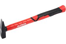 Elitech 610101 молоток слесарный 100гр. с фиберглассовой рукояткой