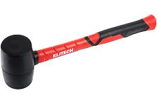 Elitech 620101 киянка резиновая черная 340г