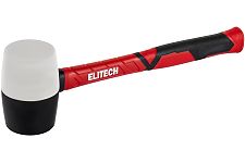 Elitech 620301 киянка резиновая черная/белая 450г