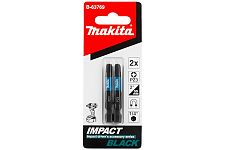 Makita B-63769 насадки Impact Black PZ3 50мм E-form (MZ), 2шт.