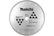 Makita B-28070 диск алмазный Turbo 230х22,23мм (по граниту)