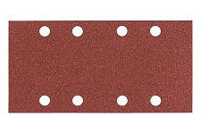 Makita P-35916 шлифовальные листы 93х185мм К180 (красные) на липучке, 8 отверстий, 10шт.
